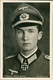 Deutsches Reich Propaganda Portrait Ritterkreuzträger Oberleutnant Heinz Reverchon R144 Photo-Hoffmann Echt Foto - Hommes Politiques & Militaires