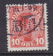 Denmark Perfin Perforé Lochung (D21) 'D.D.P.A.' Det Danske Petroleums Aktieselskab, København (2 Scans) - Errors, Freaks & Oddities (EFO)