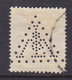 Denmark Perfin Perforé Lochung (M22) 'ML' Møller & Landschultz, København Chr. X. Stamp (2 Scans) - Errors, Freaks & Oddities (EFO)