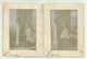 DUE FOTO D'EPOCA BAMBINA IN POSA 1906  - CM.11X8,5 - Alte (vor 1900)