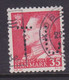 Denmark Perfin Perforé Lochung  (J38) 'JT' Julius Tafdrup, København King Frederik IX. Stamp (2 Scans) - Plaatfouten En Curiosa