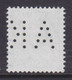 Denmark Perfin Perforé Lochung (A32) 'AK' Aalborg Kommune, Aalborg Mi. 970,23.00 Kr. Lion Arms Stamp - Variétés Et Curiosités