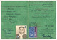 Carte De Séjour De Résident Ordinaire - Aff Fiscaux Type Daussy 3,00F Et 10,00 F - 1969 - 2 Volets - Other & Unclassified