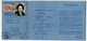 Carte De Séjour De Résident Privilégié - Aff Fiscal Type Daussy 480 F - 1960 - 10 Volets - Andere & Zonder Classificatie