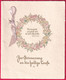 Prägekarte Aufklappbare Um Ca 1940, Zur Erinnerung An Die Heilige Taufe - Sonstige & Ohne Zuordnung