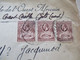 Gold Coast English Colonies Letter 3 Stamps Société Commerciale Ouest Africain Cape Coast Castle - Côte D'Or (...-1957)