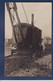 CPA à Identifier Engin De Chantier Grue Non Circulé Carte Photo - Zu Identifizieren