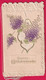 Prägekarte Aufklappbare Um Ca 1900, Herzlichen Glückwunsch - Sonstige & Ohne Zuordnung
