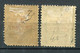 22432 MAROC  Taxe 1°, 6* Timbres-taxe De France De 1893 Et 1908  Surcharge A  1896-1909  B/TB - Timbres-taxe