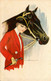 NANNI Nanni * Série 3 CPA Illustrateur * Femmes Et Chevaux * Femme Cheval Horse Mode Chapeau Hippisme * Série 257 - Nanni