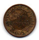 CHILE, 1/2 Centavo, Copper, Year 1883, KM #148a - Chili