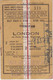 S N C F BILLET DE  TRAIN CHEMIN DE FER EN WAGONS LIT DE BORDEAUX POUR LONDRES DU 16/07/1949 N+ 119 - Europe