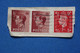 #7 GRANDE BRETAGNE PERFORATED  SUR FRAGMENT  1936  OBLITERES .A VOIR - Gebruikt