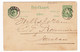 Postwaardestuk Malang Surabaya Soerabaja 1888 Indonésie Postal Stationery Entier Postal Pays Bas Nederlands Indië - Nederlands-Indië