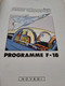 Programme F-18 ALBERT WEINBERG Novedi 1981 - Dan Cooper