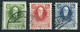 Liechtenstein 1925 85th Birthday Of Prince Johann II Issue Complete Set Used, Fault-free, MiNr. 72-74, Cat. €65 [02878] - Gebraucht