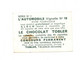 13551" L'AUTOMOBILE-VIGNETTE N° 19-LE CHOCOLAT TOBLER-SERIE N°1 " Cm 4,0 X 6,0 - Other & Unclassified