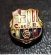 Rare Insigne De Col Ancien De Football Version 1941 "Football Club De Barcelone" Soccer Pin - Apparel, Souvenirs & Other