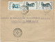 LETTRE  1952 AVEC 3 TIMBRES ET CACHET DE LA SAKAHARA - Lettres & Documents