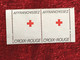 Croix Rouge  Red Cross Vignettes Et Support Erinnophilie,Vignette,stamp,Timbre,Label,Sticker-Aufkleber-Bollo-Viñeta- - Croix Rouge