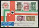 Italien 1938, Brief MiF ROM Nach Hamburg "per Via Aerea" - Propaganda Di Guerra