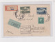 CZECHOSLOVAKIA  1938 KOSICE Registered Airmail  Cover To Yugoslavia - Brieven En Documenten