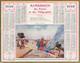 ALMANACH DES POSTES ET TELEGRAPHES OBERTHUR 1938 : Illustration Le Croisic, Le Port, Pêche, Vendée - Grand Format : 1921-40