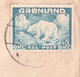 1946 Greenland, Godthaab Sc#8 40 Ore Polar Bear On Cover US Foreign Service - Cartas & Documentos