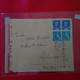 LETTRE PARIS POUR COLMAR CENSURE TIMBRE SURCHARGE 1943 - Brieven En Documenten