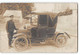 CPA Carte Photo Un Taxi - Taxis & Fiacres