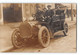 CPA Carte Photo Un Taxi - Taxis & Fiacres