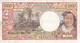 BILLETE DE OUTRE MER DE PAPEETE DE 1000 FRANCS  (BANKNOTE) - Papeete (Polinesia Francese 1914-1985)