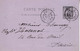 "  Paris Distribon Type 84 ..Distribution 29 Nov 1888 Sur Entier Cp 10c Sage - 1877-1920: Période Semi Moderne