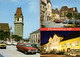 PERCHTOLDSDORF - TURKENTURM - HAUPTPLATZ MIT RATHAUS UND PFARRKIRCHE - RATHAUS BEI NACHT - Perchtoldsdorf