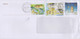 San Marino Envelopes Port Payé Mi 2439 Third Tower, Mi 2431 First Tower, Mi 2432 Statue Of Liberty - Expo 2010 - Errors, Freaks & Oddities (EFO)