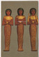 260821-Egypte.Gilded Cedar Wood Ushabtis - Musées