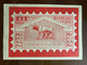 Italia Intero Postale Posta Aerea 60 Centesimi Con Sovrastampa Privata Cartolina Commemorativa Associazione Filatelica. - Stamped Stationery