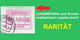 Luxemburg Luxembourg Timbres ATM 2 Kleines Postes * ERROR Kopfstehendes Papier 14 Fr. Brief Nach D. Frama Distributeurs - Frankeervignetten