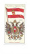 AUSTRIA-HUNGARY Austro-Hongrois Drapeau Flag  Emblem Cigarettes John Player & Sons TB   Like New 2 Scans - Player's
