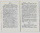 Bulletin Des Lois 881 1842 Corps Royal D'artillerie De La Marine/Sénégal/Organisation Du Corps Des équipages Militaires - Décrets & Lois