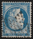 France N°60A, Oblitéré étoile 29 De Paris, Cérès 25c Bleu, Type I - TB - 1871-1875 Ceres