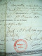 Delcampe - XIX ° PASSEPORT INTERIEUR  1849 VALABLE UN AN REPUBLIQUE FRANCAISE Délivré à Mlle SAMPITTE De PARIS à AGEN . FILIGRANE - Documents Historiques