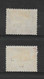 HONG KONG 1931 1c POSTAGE DUE SG D1a X 2 SHADES MOUNTED MINT - Timbres-taxe