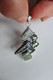 Neuf - Pendentif En Argent 925 Serti Kyanite, Mystic Topaze Vert Et Perle Biwa - Pendentifs