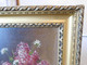 Delcampe - MORTELAZ (XIX-XXème) Huile Sur Toile Grand Format Nature Morte Aux Raisins Cerise Pêche Et Bouquet Fleuri - Olii