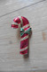 Broche Dorée émaillée Rouge Et Vert Noël Sucre D'orge Cadeau Christmas - Broschen