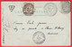 N°111 CAD FB84 MATTON ET CLEMENCY ARDENNES TAXE 10C TYPE DUVAL POURU ST REMY 1904 - 1859-1959 Storia Postale