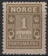 NORVEGIA - Norge - Norwegen - Norway - 1889 - Postage Due 'At Betale' - Yvert T1 - MLH - New - Ungebraucht