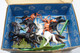 Delcampe - Britains Ltd, Deetail : Cowboys N° 6 Indians On Horse Original DEALERS BOX/ DISPLAY,  Made In England, RARE COLLECTOR - Britains