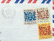 Hong Kong Lettre, Lsc , Yvert N° 393 + 386 + 382 Sur Lettre Pour LES USA  , 31/12/1985 - Au 7111 - Brieven En Documenten